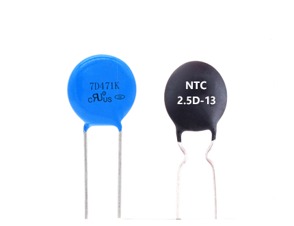 Difference between NTC thermistor and varistor.